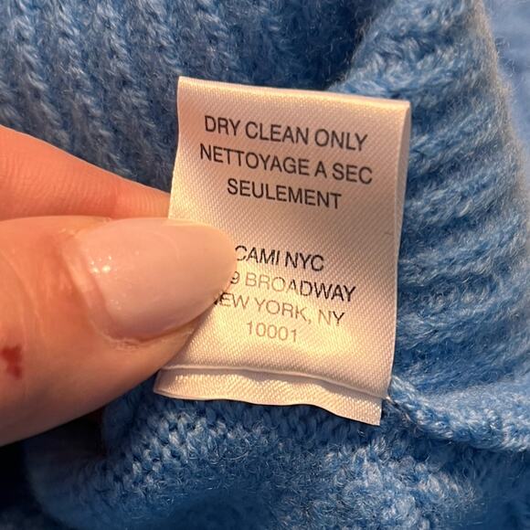 CAMI NYC Davney Merino Wool Cable Sweater NWT XL - Picture 10 of 12